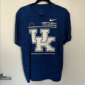 Blue Heathered Nike Men’s Short Sleeve